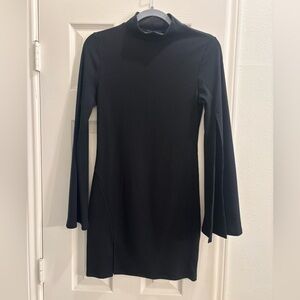 Vici Black Long Sleeve Dress